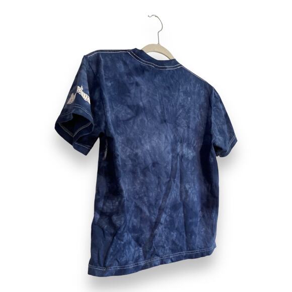 Unisex Vintage Y2K Aquarium Tie Die White Tigers White Stitch T Shirt Size Small - Picture 15 of 16